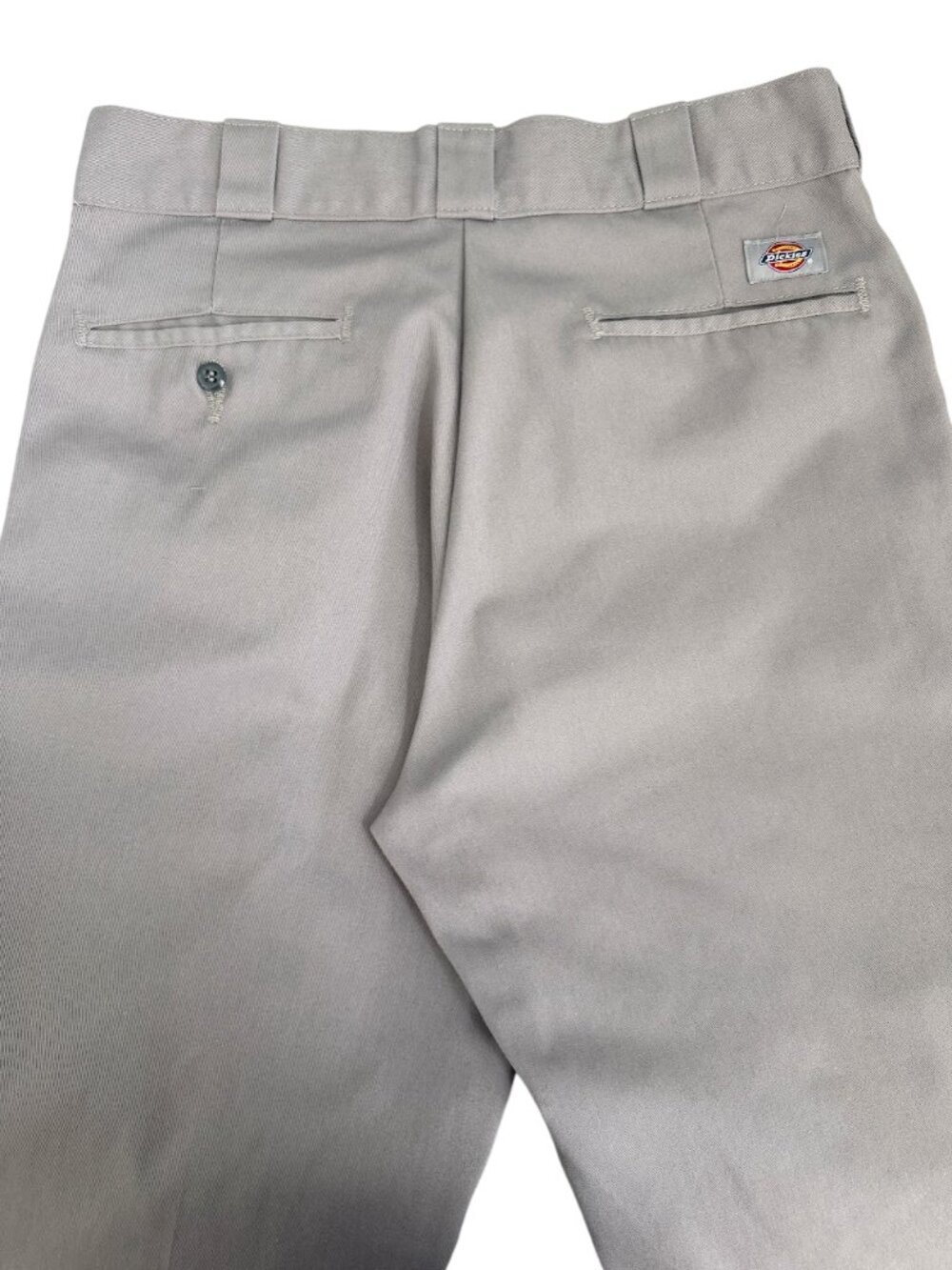 Dickies 874 Original Fit Work Pants Grey Skate 33x32 Straight Leg - Picture 8 of 9